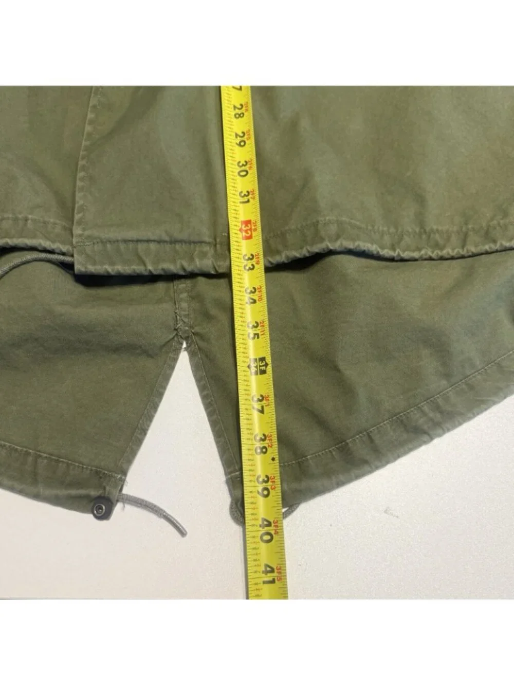Vintage OG-107 Fish Tail Parka Jacket Mens Medium M Extreme Cold Fur Hood